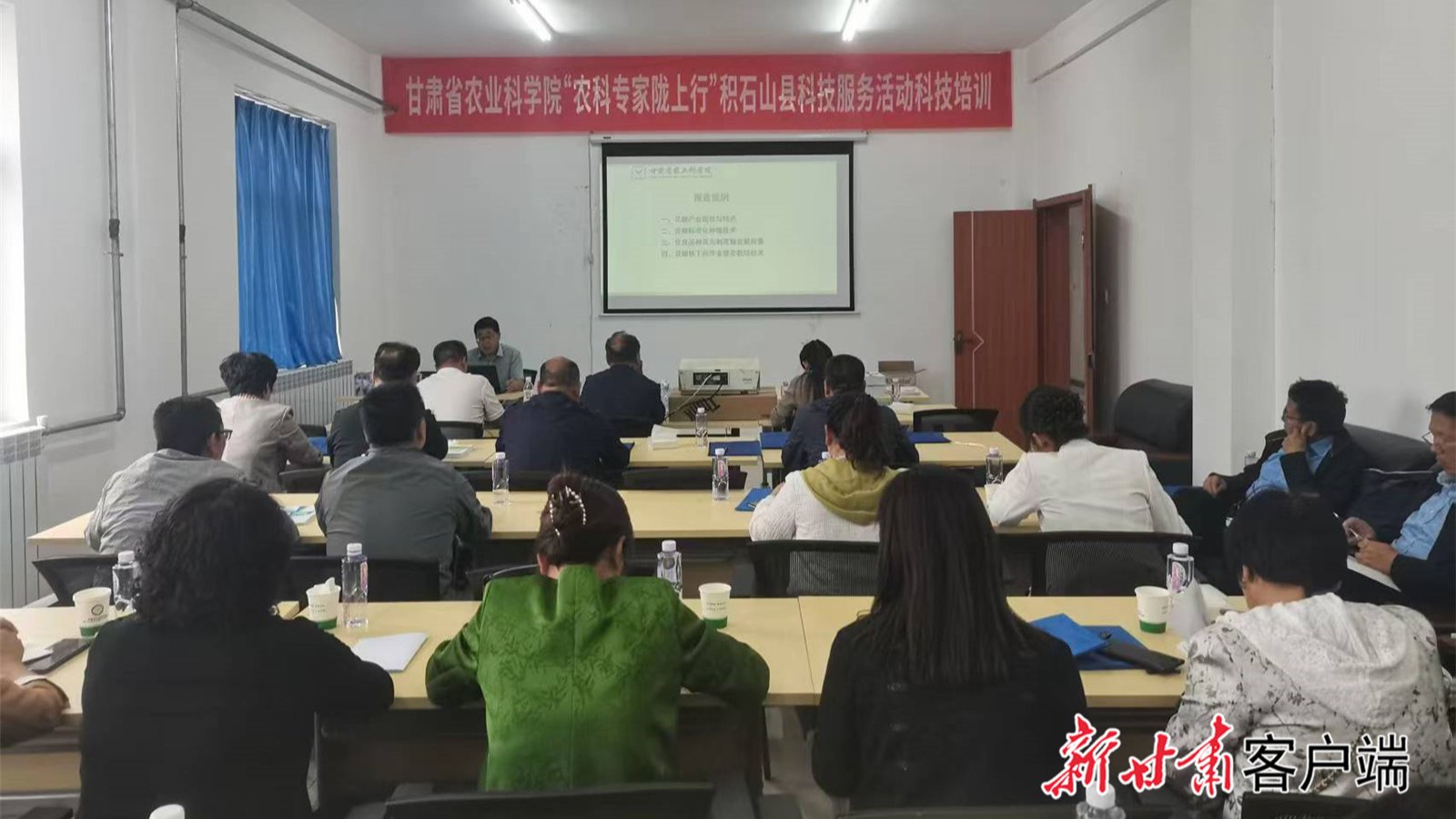 【新甘肃】“农科专家陇上行”助力积石山农业产业发展