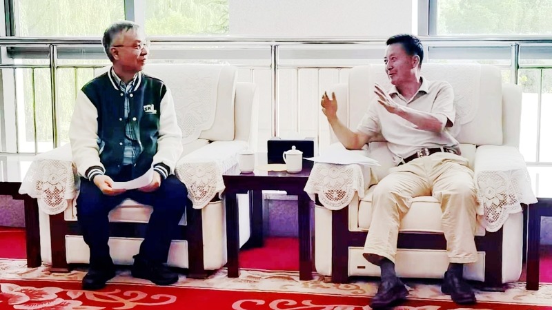 香港中文大学林汉明教授来我院调研交流